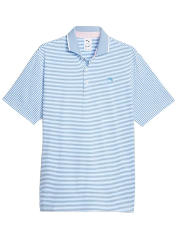 Men Puma Shirts< X Arnold Palmer Mattr Traditions Polo - Regal Blue/White Glow