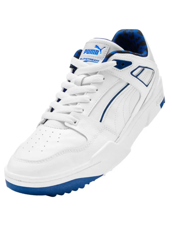 Men Puma Mens Golf Shoes< X Hoops Slipstream G Golf Shoes - White/Clyde Royal