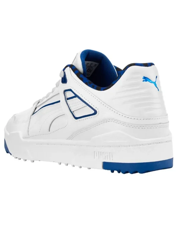 Men Puma Mens Golf Shoes< X Hoops Slipstream G Golf Shoes - White/Clyde Royal