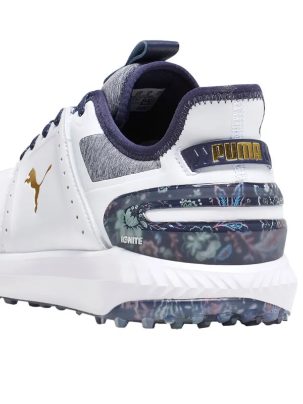 Men Puma Mens Golf Shoes< X Liberty Ignite Elevate Golf Shoes - White