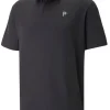 Men Puma Shirts< X Palm Tree Crew Golf Polo - Black