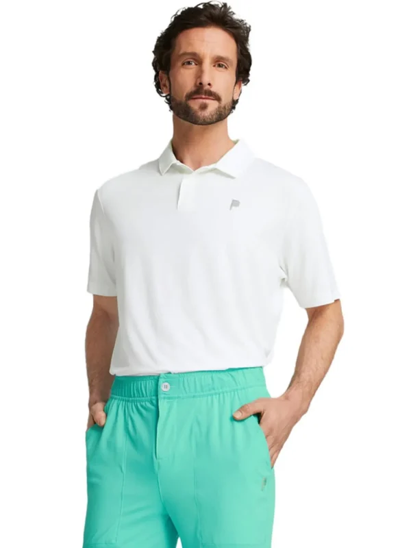 Men Puma Shirts< X Palm Tree Crew Golf Polo - Bright White