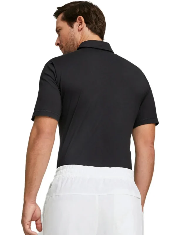 Men Puma Shirts< X Palm Tree Crew Golf Polo - Black