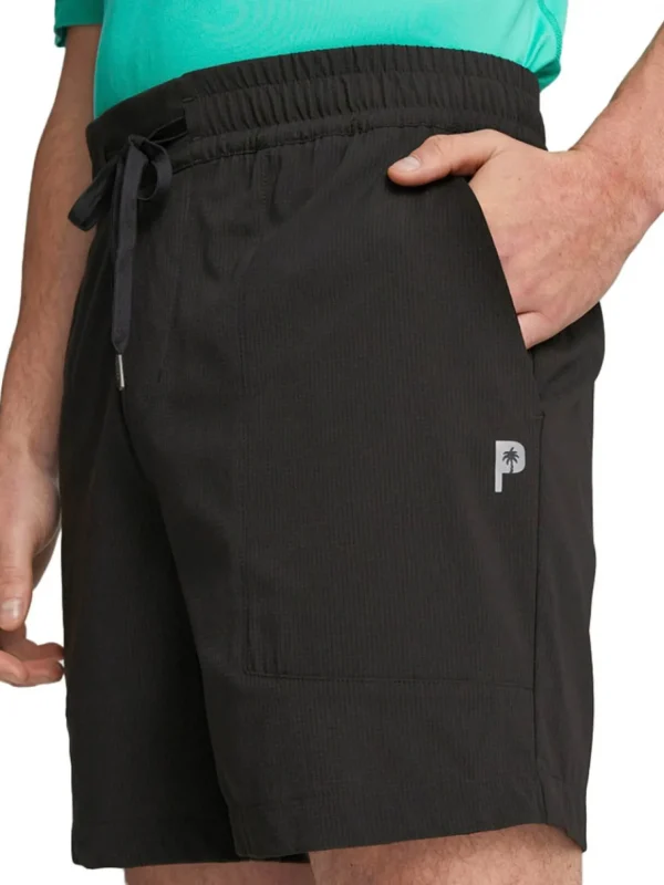 Men Puma Shorts< X Palm Tree Crew Vented Golf Shorts - Black