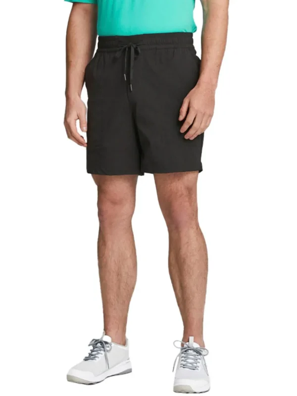 Men Puma Shorts< X Palm Tree Crew Vented Golf Shorts - Black