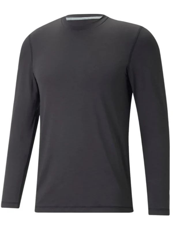 Men Puma Base Layers< Youv Long Sleeve Baselayer - Black