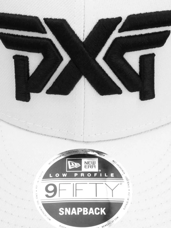 PXG Caps< 9Fifty Low Profile Repeat Logo Cap - White