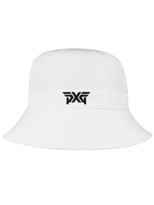 PXG Hats< Kids Bucket Hat - White