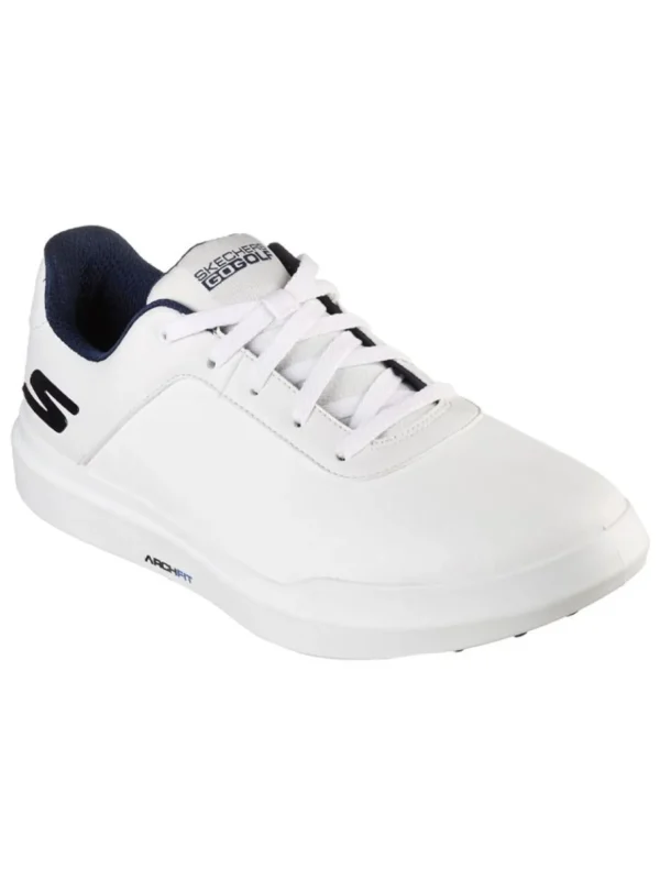 Men Skechers Mens Golf Shoes< Go Golf Drive 5 (Relaxed Fit) Golf Shoes - White/Navy