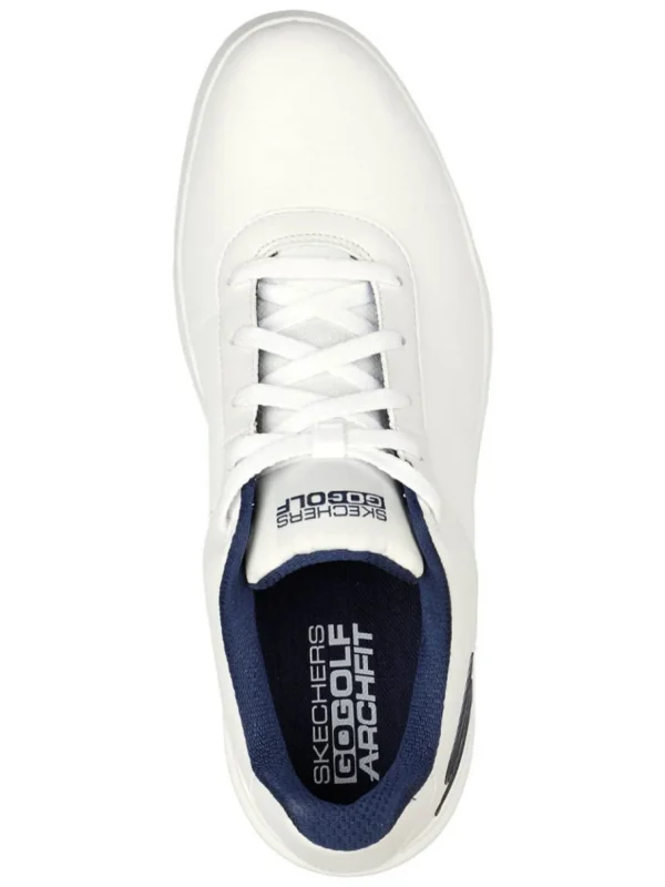 Men Skechers Mens Golf Shoes< Go Golf Drive 5 (Relaxed Fit) Golf Shoes - White/Navy