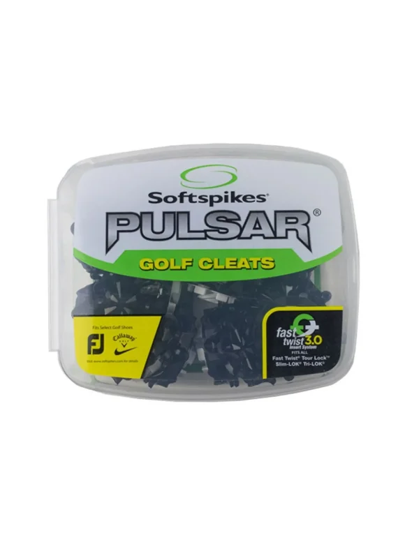 SoftSpikes Shoe Accessories< Pulsar Golf Cleats Tour Lock - Black