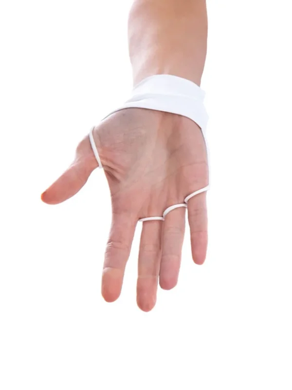 SParms Sleeves< Sun Protection Palmless Gloves - White