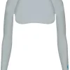 SParms Sleeves< Sun Protection Shoulder Wrap (Shawl) - Grey