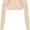 SParms Sleeves< Sun Protection Shoulder Wrap (Shawl) - Beige