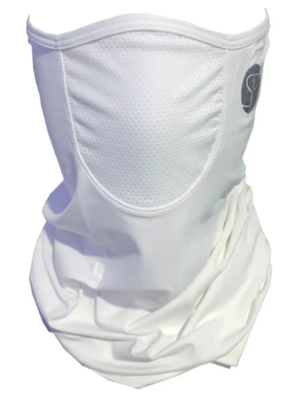 SParms Sleeves< Uv Face Shield (Neck Gaiter) - White