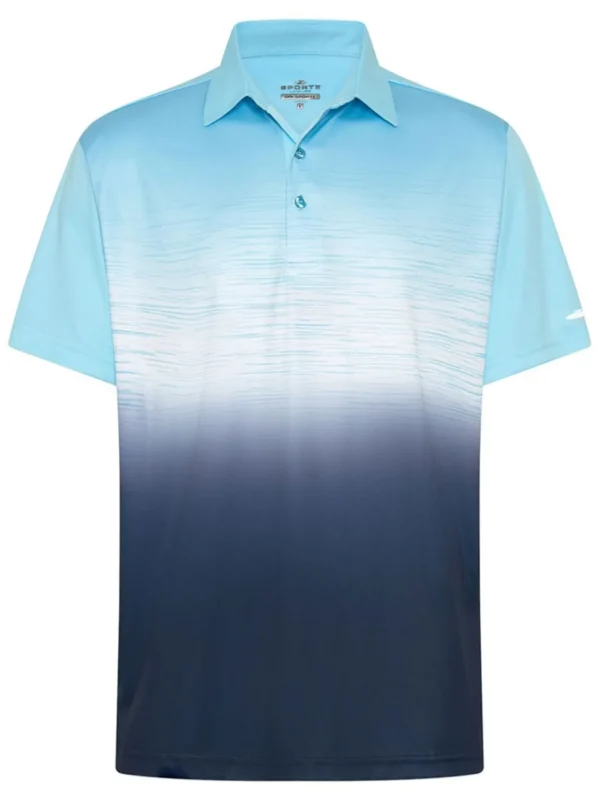 Men Sporte Leisure Shirts< Dri-Sporte Horizon Mens Polo - Capri Blue