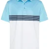 Men Sporte Leisure Shirts< Dri-Sporte Oscar Mens Polo - Capri Blue