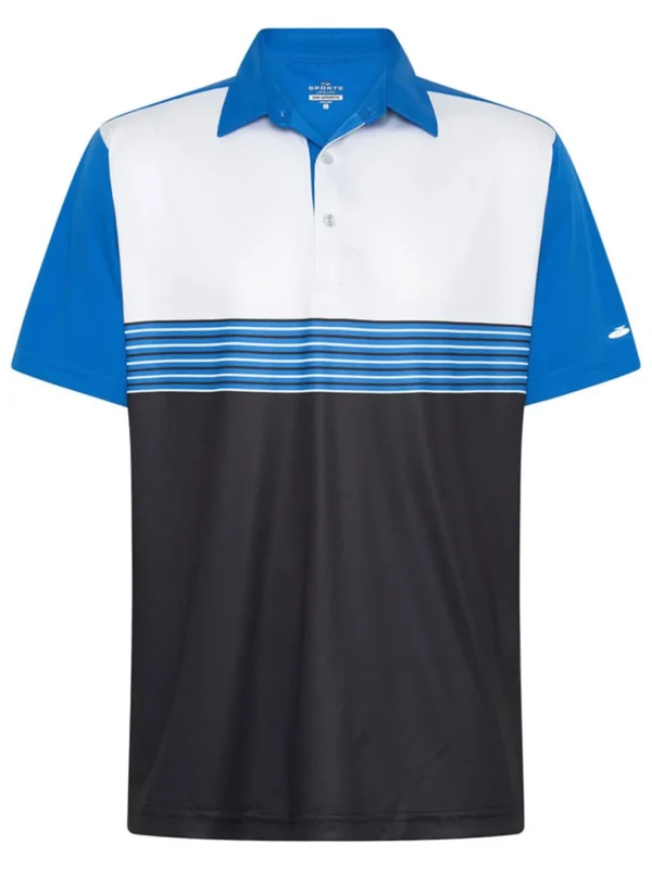 Men Sporte Leisure Shirts< Dri-Sporte Oscar Mens Polo - Pacific Blue