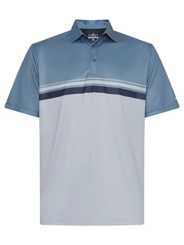 Men Sporte Leisure Shirts< Dri-Sporte Metro Mens Polo - Denim