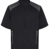 Men Sporte Leisure Wind & Rain Wear< Men'S Extreme-Tec Short Sleeve Rain Jacket - Black