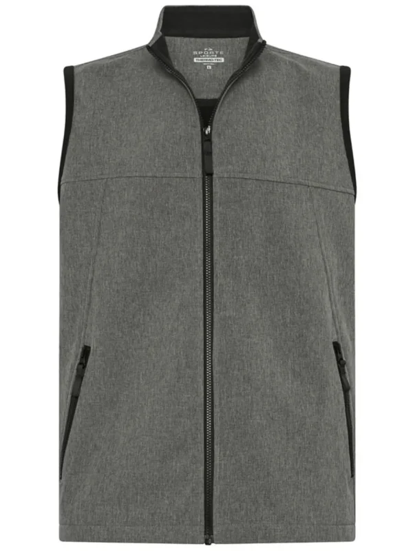 Men Sporte Leisure Vests< Thermotec Harvest Mens Vest - Graphite