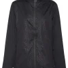 Women Sporte Leisure Wind & Rain Wear< Women'S Extreme-Tec Embossed Rain Jacket - Black