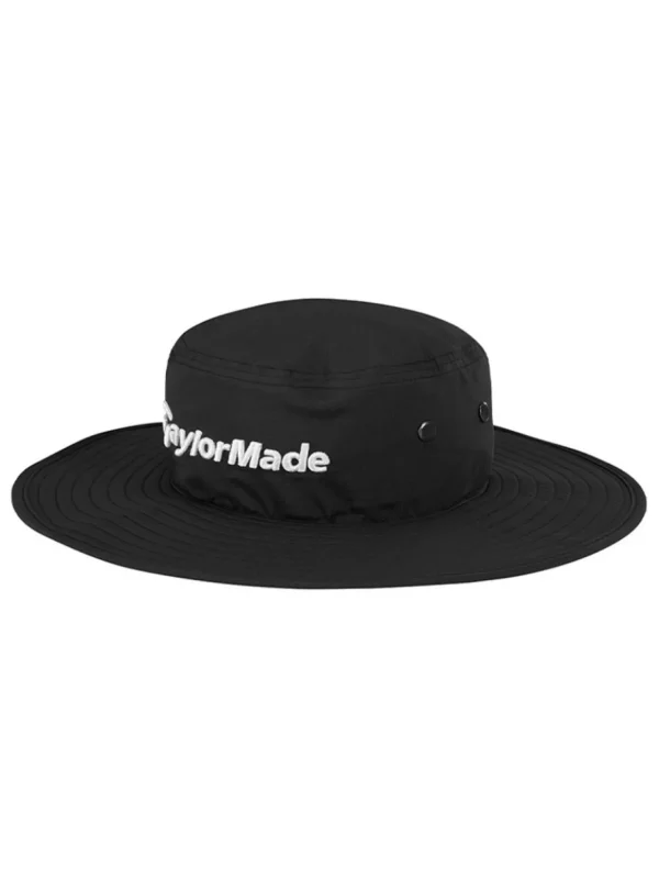 TaylorMade Hats< Metal Eyelet Bucket Hat - Black