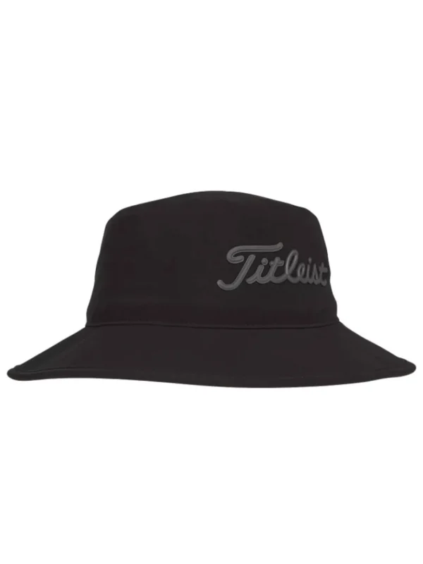 Titleist Hats< Stadry Performance Bucket Hat - Black/Charcoal