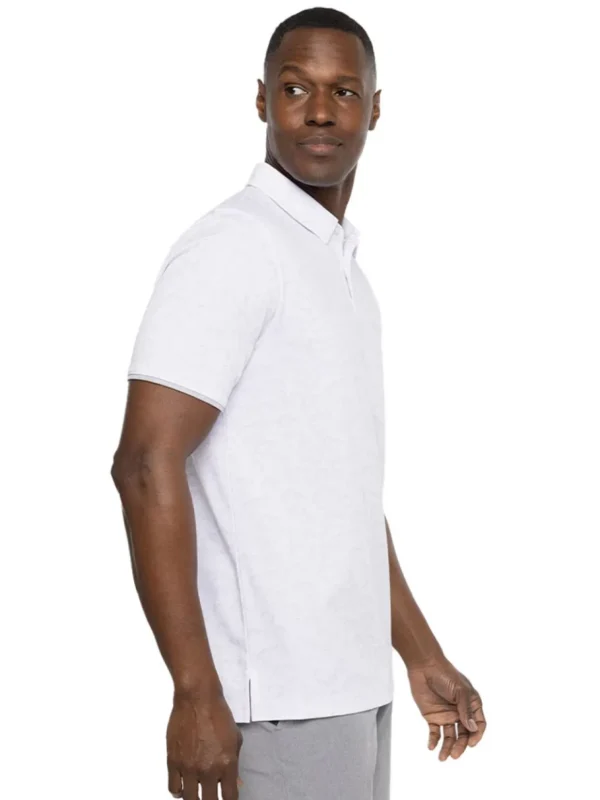 Men Travis Mathew Shirts< Always Chill Polo - White