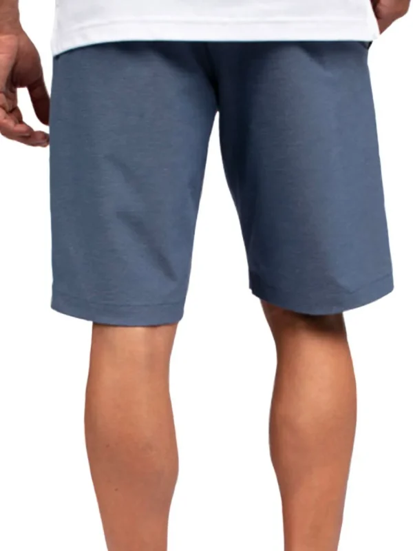 Men Travis Mathew Shorts< Beck Short - Vintage Indigo