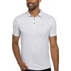 Men Travis Mathew Shirts< Cozumel Polo - White