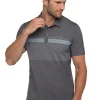 Men Travis Mathew Shirts< Endless Horizon Polo - Heather Dark Grey