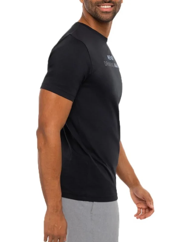 Men Travis Mathew Shirts< Finest Bottle T-Shirt - Black/Blue