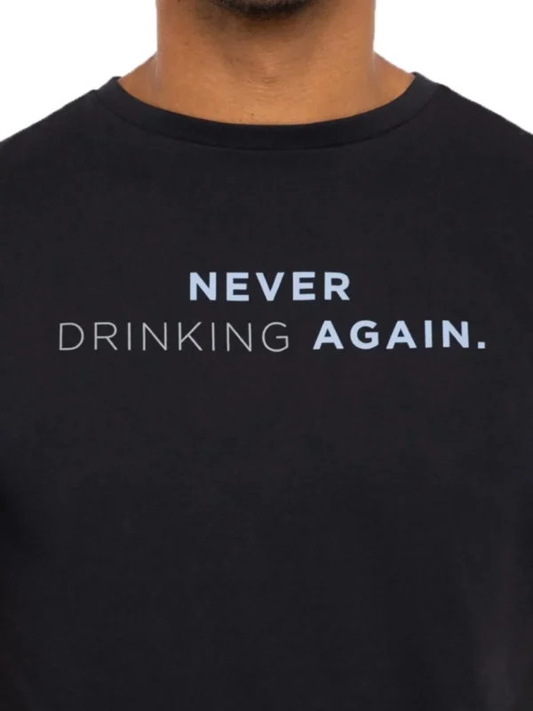 Men Travis Mathew Shirts< Finest Bottle T-Shirt - Black/Blue