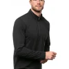 Men Travis Mathew Jumpers< Havasu 2.0 1/4-Zip - Black