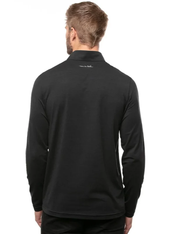 Men Travis Mathew Jumpers< Havasu 2.0 1/4-Zip - Black