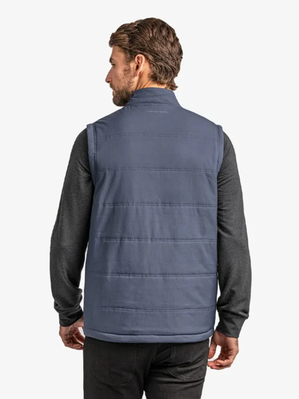 Men Travis Mathew Vests< Interlude Puffer Vest - Mood Indigo