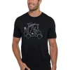 Men Travis Mathew Shirts< Margarita Memories T-Shirt - Black