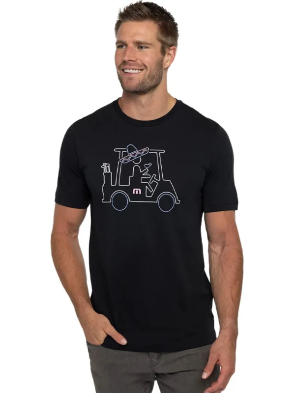 Men Travis Mathew Shirts< Margarita Memories T-Shirt - Black