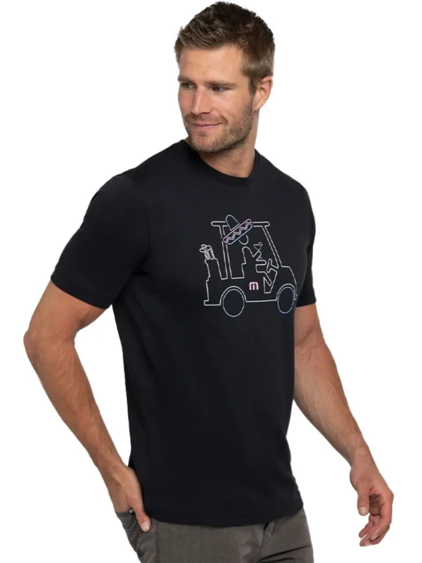 Men Travis Mathew Shirts< Margarita Memories T-Shirt - Black