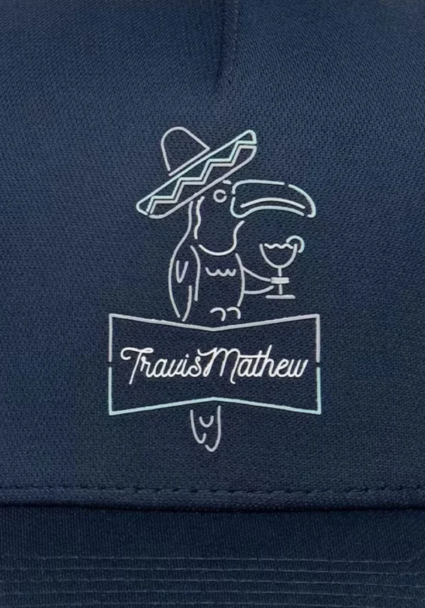 Travis Mathew Caps< Morelia Cap - Dress Blue