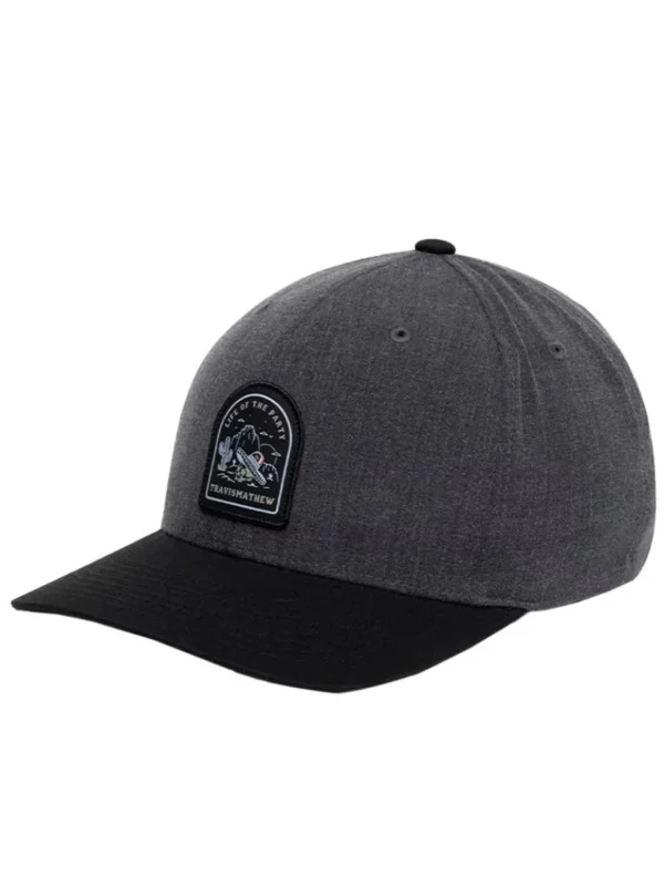 Travis Mathew Caps< Music Of Mexico Cap - Heather Grey Pinstripe