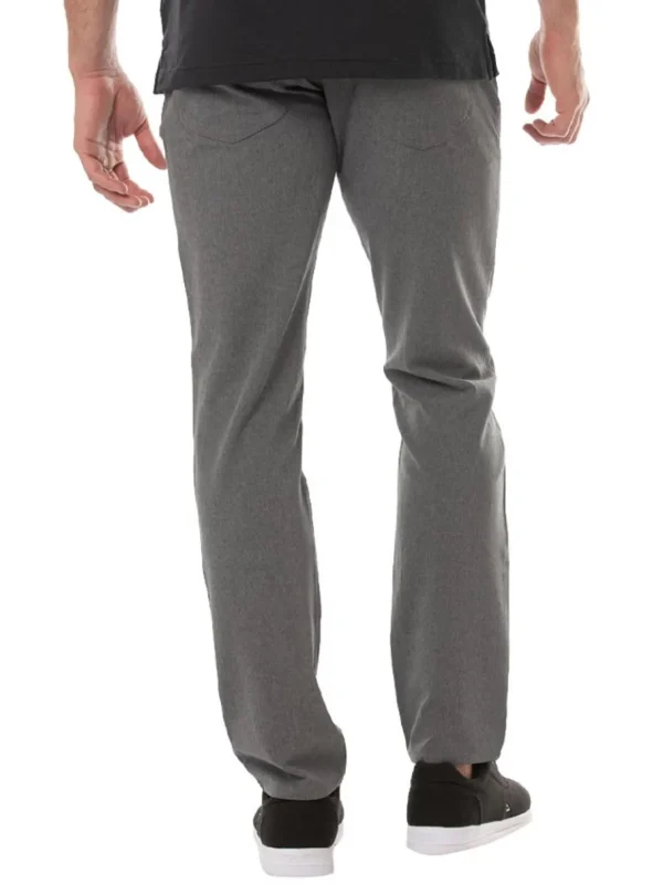 Men Travis Mathew Pants< Open To Close Pant - Heather Dark Grey