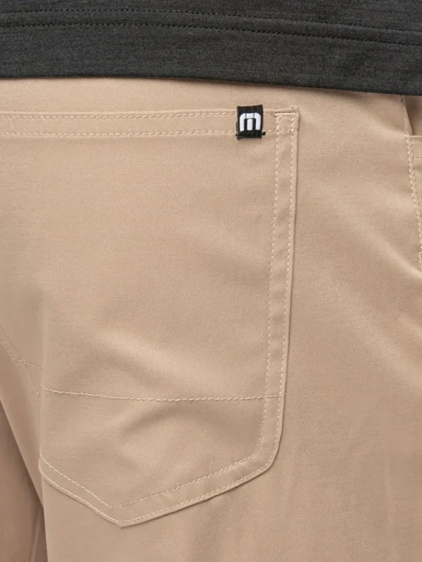 Men Travis Mathew Pants< Open To Close Pant - Khaki