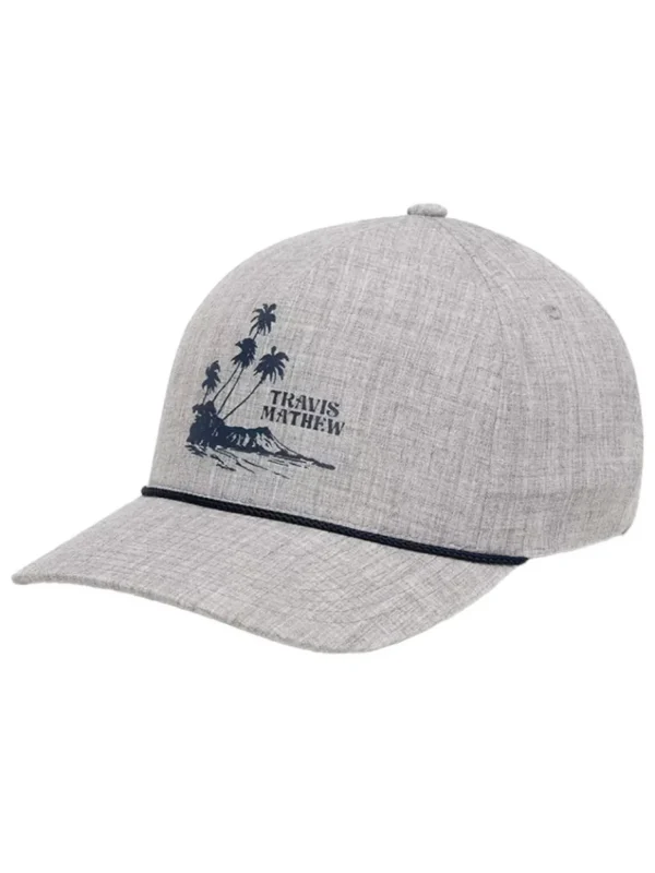 Travis Mathew Caps< Salsa Verde Cap - Heather Grey