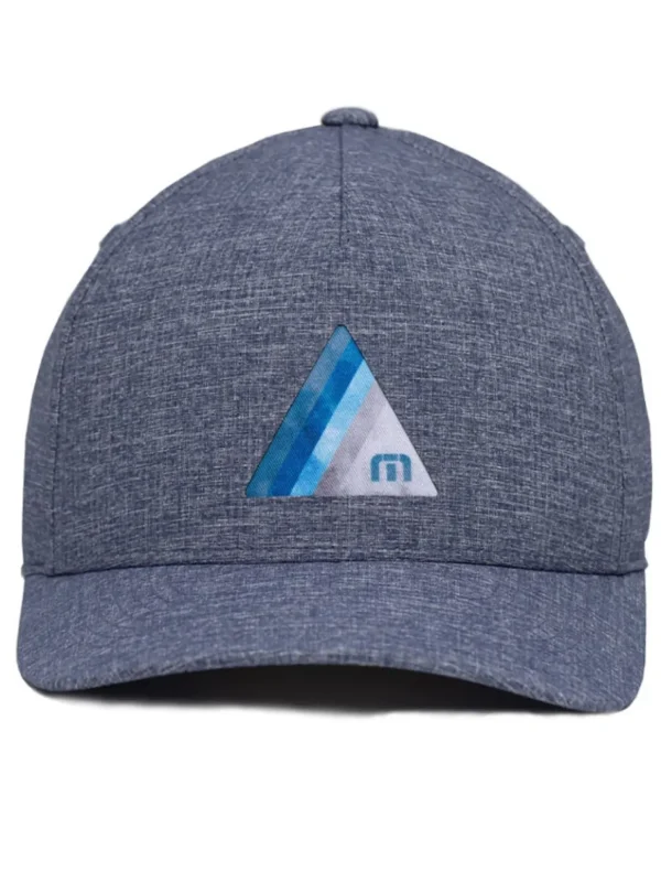 Travis Mathew Caps< The Heater Snapback Hat - Heather Blue