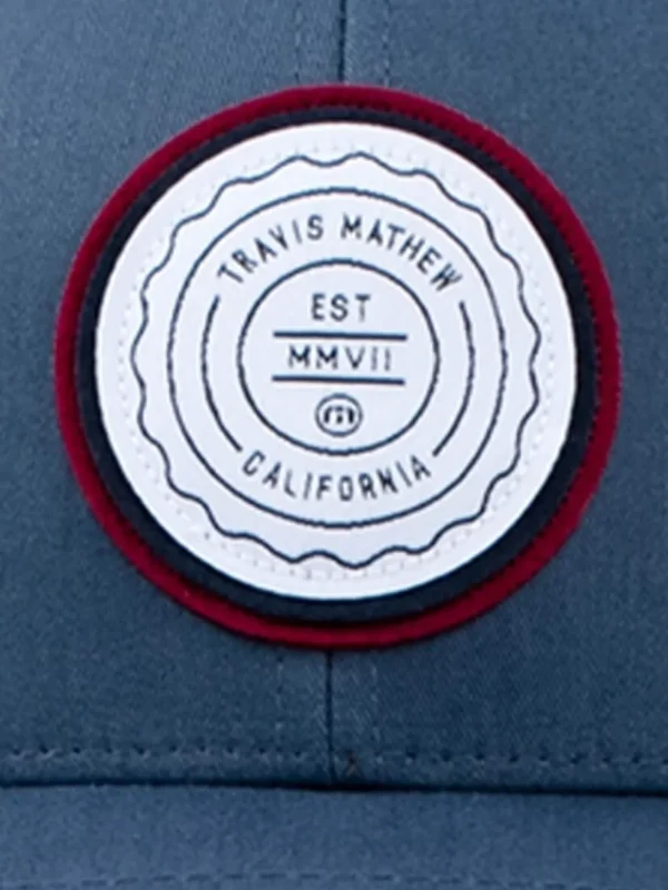 Travis Mathew Caps< The Patch Cap - Dark Blue