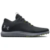 Men Under Armour Mens Golf Shoes< Charged Draw 2 Spikeless Golf Shoes - Black/Steel