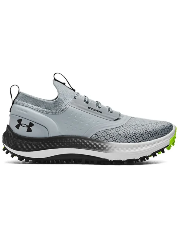 Men Under Armour Mens Golf Shoes< Charged Phantom Spikeless Golf Shoes - Harbour Blue/Black