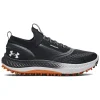 Men Under Armour Mens Golf Shoes< Charged Phantom Spikeless Golf Shoes - Black/Steel